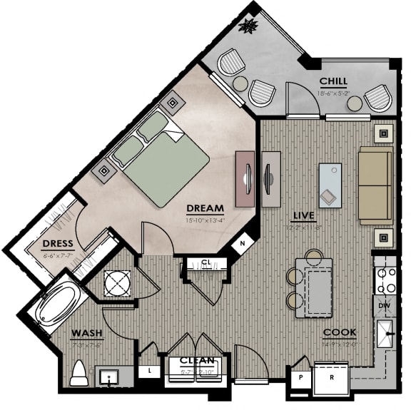 1, 2 & 3 Bedroom Apartments in Sarasota, FL Designed for You